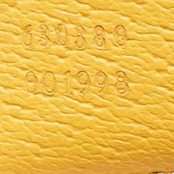 Pre Owned Gucci Multicolor Woven Fabric and Leather Square G Capri Stripe Tote