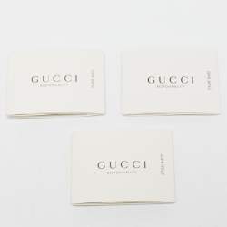 Gucci Dark Blue/White Diagonal Matelassé Leather Super Mini Torchon GG Marmont Bag