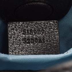 مملوكة مسبقًا Gucci Garden Black Leather Cat Print Tote