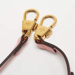 Pre Owned Gucci Pink Leather Mini Diana Tote