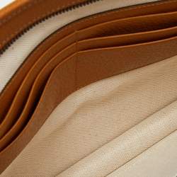 مملوكة مسبقًا Gucci x Disney Brown GG Supreme Canvas and Leather Mini Mickey Mouse Zip Pouch