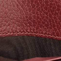 Gucci Burgundy Leather Mini Dionysus Shoulder Bag