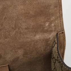 Gucci Beige GG Supreme Canvas and Suede Mini Dionysus Shoulder Bag