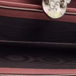 Gucci Multicolor GG Supreme Canvas and Leather Dionysus Blooms Wallet On Chain