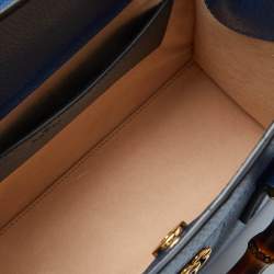 Pre Owned حقيبة يد توتس غوتشي ديانا جلد أخضر صغيرة