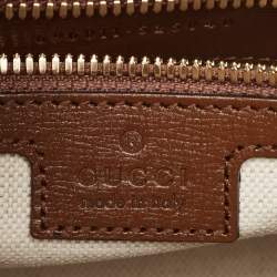 Pre Owned Gucci Beige GG Supreme Retro Interlocking G Hobo