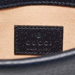 Gucci Beige/Blue GG Supreme Canvas and Leather Super Mini Dionysus Shoulder Bag