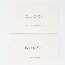 Gucci Beige GG Supreme Canvas Rainbow and Stars Bananya Card Case
