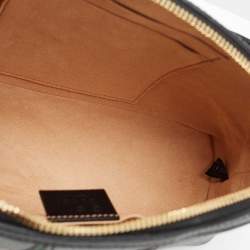 Gucci Black Leather Small Web Ophidia GG Shoulder Bag