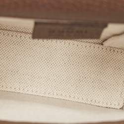 Gucci Beige/Brown GG Canvas and Leather Horsebit 1955 Crossbody Bag