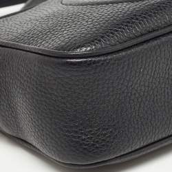 Pre Owned Gucci Black Leather Mini Soho Disco Shoulder Bag