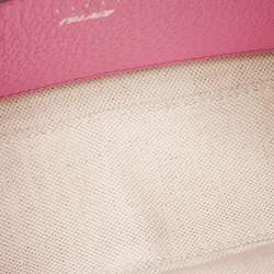 Pre Owned Gucci x Palace Pink GG-P Canvas Half-Moon Mini Bag