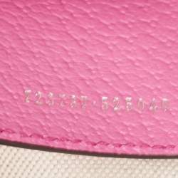 Pre Owned Gucci x Palace Pink GG-P Canvas Half-Moon Mini Bag