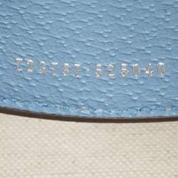 Pre Owned Gucci x Palace Blue GG-P Canvas Half-Moon Mini Bag