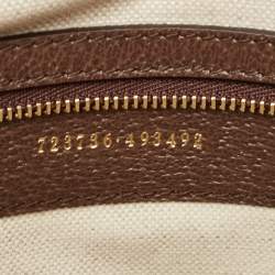 Pre Owned Gucci x Palace Beige/Brown Jumbo GG Canvas Medium Shopper Tote