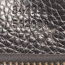 Pre Owned Gucci Black Leather Mini Soho Disco Shoulder Bag