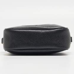 Pre Owned Gucci Black Leather Mini Soho Disco Shoulder Bag