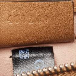 Pre Owned Gucci Beige/Brown Python Small Dionysus Crystals Shoulder Bag