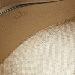Pre Owned Gucci Beige/White GG Supreme Canvas Small Ophidia Bag