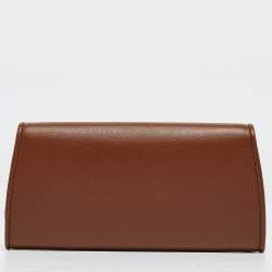 Gucci Brown Leather Blondie Wallet on Chain