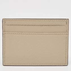 Gucci Light Beige Leather Horsebit Card Case