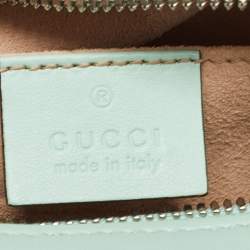 Pre Owned Gucci Multicolor Matelassé Leather Small GG Marmont Shoulder Bag