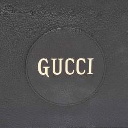 Pre Owned Gucci Black Leather Off The Grid Clutch