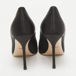 Gucci Black Satin Dionysus Pumps Size 37