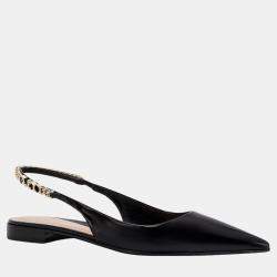 Gucci Black Patent leather Signoria Ballerinas EU 36