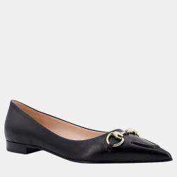 Gucci Black Leather Ballerinas EU 36