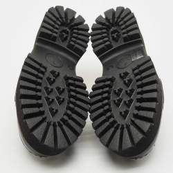 Pre Owned Gucci Black Leather Sylke Horsebit Platform Mules Size 39