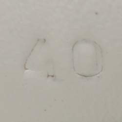 Pre Owned Gucci White Leather Chunky B Low Top Sneakers Size 40