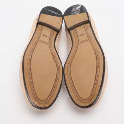 Pre Owned Gucci Beige Suede Jordaan Loafers Size 36.5