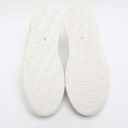 Pre Owned Gucci White Leather Web Ace Platform Sneakers Size 38