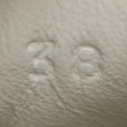 Pre Owned Gucci White Leather Web Ace Platform Sneakers Size 38