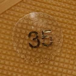 Pre Owned Gucci Multicolor Floral Print Canvas Espadrille Flats Size 35