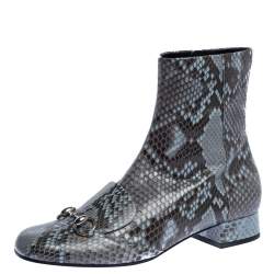 grey gucci boots