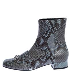 grey gucci boots