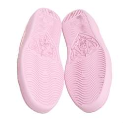 مملوكة مسبقًا Gucci Pink/Purple Leather New Ace Sneakers Size 37