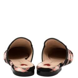 مملوكة مسبقًا حذاء سلايد غوتشي برينس تاون تويد متعدد الألوان مقاس 36.5