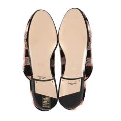 مملوكة مسبقًا حذاء سلايد غوتشي برينس تاون تويد متعدد الألوان مقاس 36.5