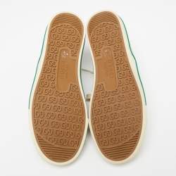 مملوكة مسبقًا Gucci Tricolor Canvas GG Mickey Sneakers Size 37