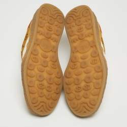 مملوكة مسبقًا Gucci X Adidas Brown GG Canvas Gazelle Sneakers Size 38