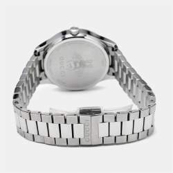 Gucci Blue Stainless Steel G-Timeless YA1265043 Women's Wristwatch 32 mm