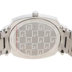 Pre Owned Gucci White Stainless Steel Disney x Gucci Grip YA157419 Unisex Wristwatch 38 mm