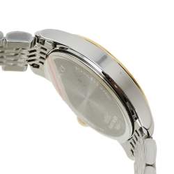 Gucci Mother Of Pearl Two-Tone Stainless Steel Diamond G-Timeless YA126513 Women's Wristwatch 27 mm