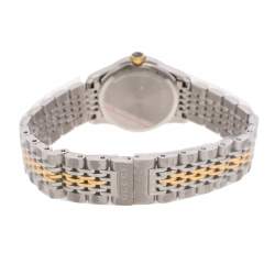 Pre Owned ساعة يد نسائية غوتشي جي- تايملس واي أيه126513 ألماس ستانلس ستيل لونين صدف 27 مم