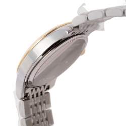 Pre Owned ساعة يد نسائية غوتشي جي- تايملس واي أيه126513 ألماس ستانلس ستيل لونين صدف 27 مم