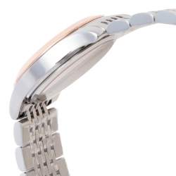 Gucci Mother of Pearl Two-Tone Stainless Steel G-Timeless YA126539 Women's Wristwatch 27 mm