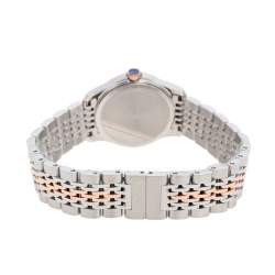 Gucci Mother of Pearl Two-Tone Stainless Steel G-Timeless YA126539 Women's Wristwatch 27 mm